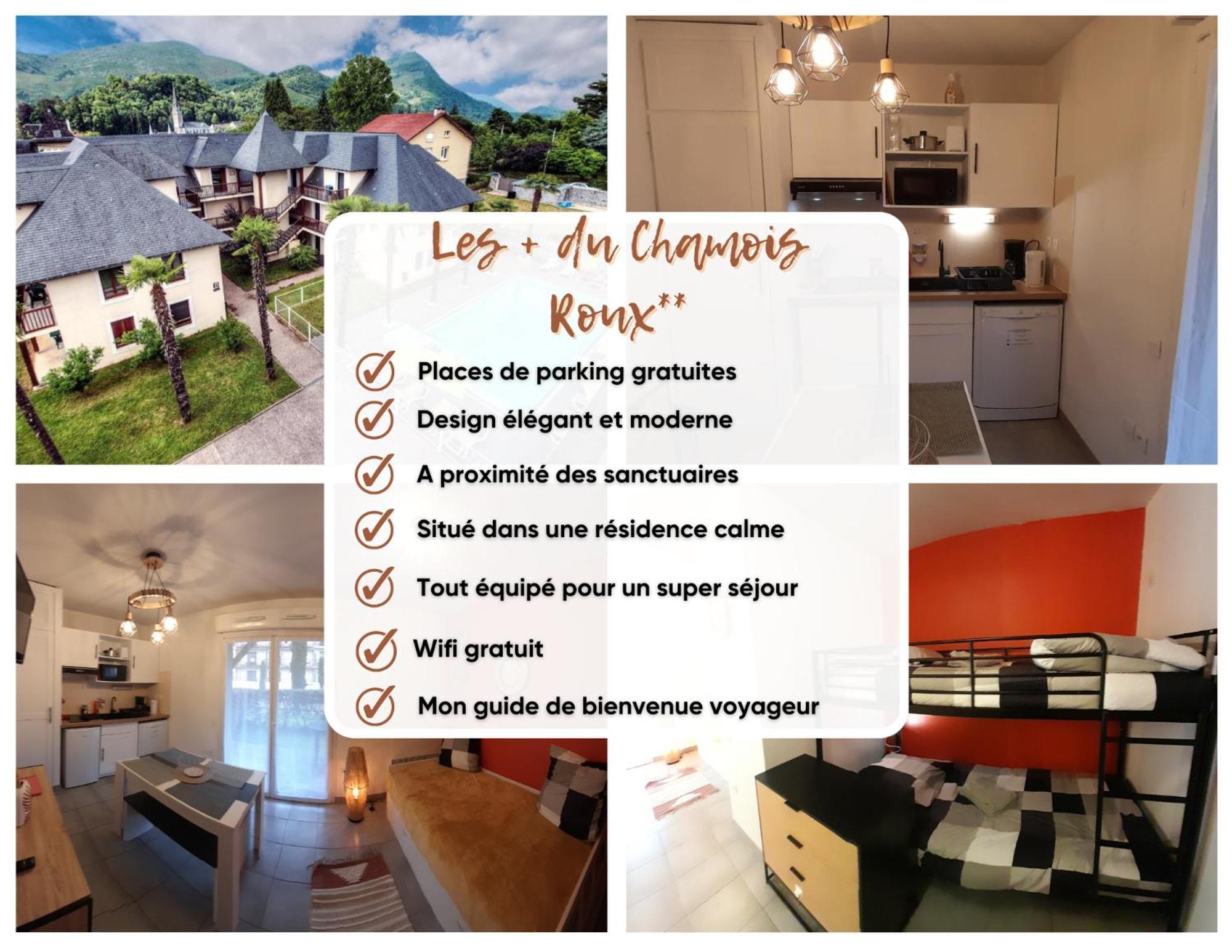 לורדה Appartement Du Chamois Roux, Dans Residence De Tourisme 3 Etoiles מראה חיצוני תמונה
